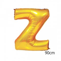 40inç Z Harfi Folyo Balon Gold 90cm
