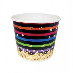Popcorn Mısır ve Cips Kovası Yuvarlak 2.1Lt