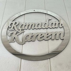 Ramadan Kareem Yazılı Asma Süs