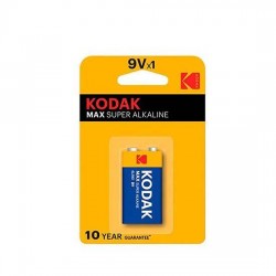 Kodak Max Alk. K9V-1 9Volt Pil Tekli Kart 2850 460011